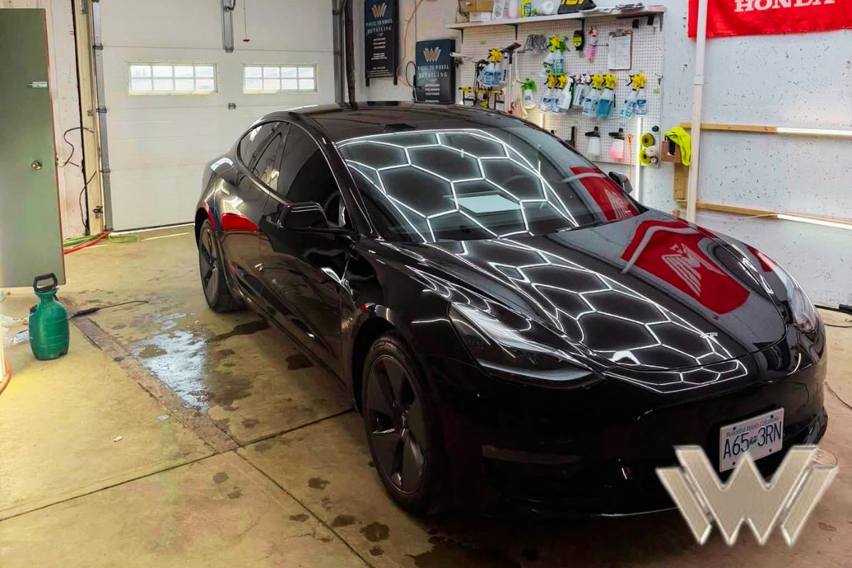 Hot water extraction on upholstery — Creston BC auto detailing