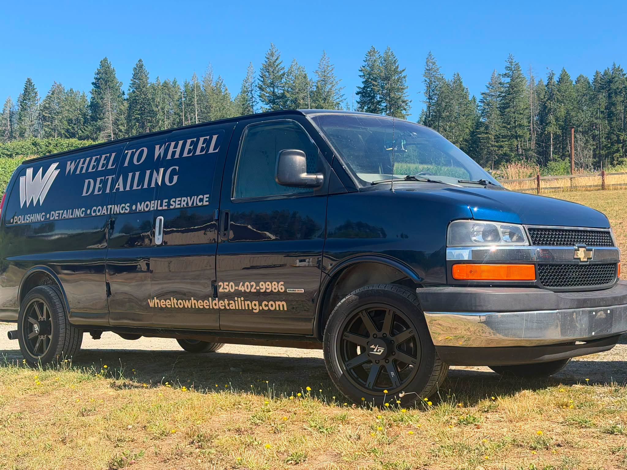 RV exterior detail and protection — Creston BC